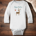 Personalized Have A Very Merry Christmas Infant Long Sleeve Bodysuit