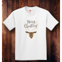 Personalized Christmas Youth Tagless, 100% Cotton T-Shirt, Hanes