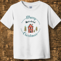 Personalized Have A Very Merry Christmas Toddler Fine Jersey Tee