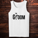 Personalized The Groom Men Tank Top
