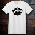 Personalized The Groom It's Party Time Cotton T-Shirt, Hanes
