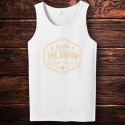 Personalized 100% The Groom Best Choice Tank Top