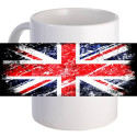 Union Jack Grunge 11 oz Beautiful Decorative Coffee Mug