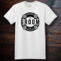Personalized Best Man It's Party Time Wedding Cotton T-Shirt, Hanes