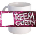 Beautifully Designed Personalized "Reem Queen" 11 Oz Coffee Mug