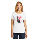 Personalized My Love, Ladies Nano-T Cotton T-Shirt, Hanes