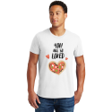 Personalized You Are So Loved Valentine's Cotton T-Shirt, Hanes