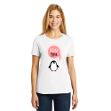 Personalized I Love You Be Mine, Ladies Nano-T Cotton T-Shirt, Hanes