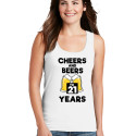 Personalized Birthday Top Tank for Women with Age
