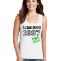 Personalized with Birth Year Top Tank for Women