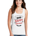 Personalized Every Year Is Just One Year Closer To Perfection Happy Birthday To Me Top Tank for Women