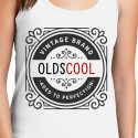 Personalized Vintage Brand Oldscool Aged To Perfection Top Tank for Women