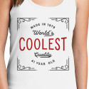 Personalized Made In 1979 World's Coolest Quality Top Tank for Women