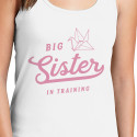 Personalized Big Sister In Training Top Tank for Women
