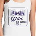 Personalized Wild Big Sister Top Tank for Women