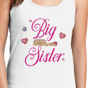 Personalized Big Sister Top Tank for Women