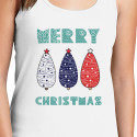 Personalized Merry Christmas Top Tank for Women