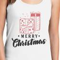 Personalized Merry Christmas Top Tank for Women