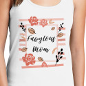 Personalized Fabylous Mom Top Tank for Women