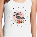 Personalized Best Mom Top Tank for Women