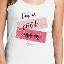 Personalized I'm A Cool Mom Top Tank for Women