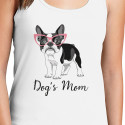Personalized Dog's Mom Top Tank for Women