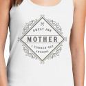 Personalized Great Job Mother I Turned Out Awesome Top Tank for Women