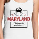 Personalized Maryland Fatti Maschil, Parale Femine Estd 1788 Top Tank for Women