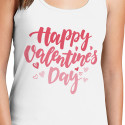 Personalized Happy Valentine's Day Top Tank for Women
