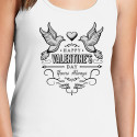 Personalized Happy Valentine's Day Yours Always Top Tank for Women
