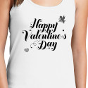 Personalized Happy Valentine's Day Top Tank for Women