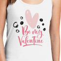 Personalized Be My Valentine Top Tank for Women