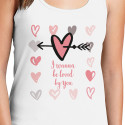 Personalized I Wanna Be Loved By You Top Tank for Women