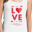 Personalized Love You Forever Top Tank for Women