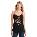 Personalized February 14 Valentine's Day Varsity Tank
