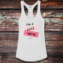 Personalized Cool Mom Shirttail Satin Jersey Tank