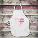 Personalized Best Mother Ever Full Length Apron with Pockets