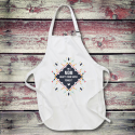 Personalized Mom Super Power Full Length Apron with Pockets