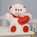 Plush Misty Be Mine Valentine Teddy Bear Perfect Gift For Loved Ones