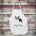 Personalized Dog's Mom Full Length Apron with Pockets