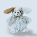 Soft & Adorable "Ruff" the Plush Blue Puppy Great Gift For A Baby