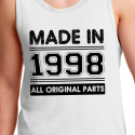Personalized Made in 1998 All Original Parts Men Tank Top