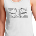 Personalized Made In USA Cheers And Beers To 35 Years Men Tank Top
