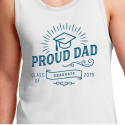 Personalized Proud Dad Of a Graduate Men Tank Top