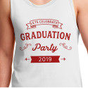 Personalized Lets Celebrate Graduation Party Men Tank Top