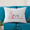 Personalized Pillow Case with Name and Initial
