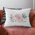 Personalized Anniversary Pillow Case