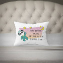 Personalized Birthday Pillow Case with Name