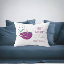 Personalized Birthday Pillow Case with Name