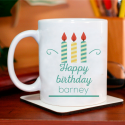 Happy Birthday Personalized Mug A Memorable Birthday Gift for Males
